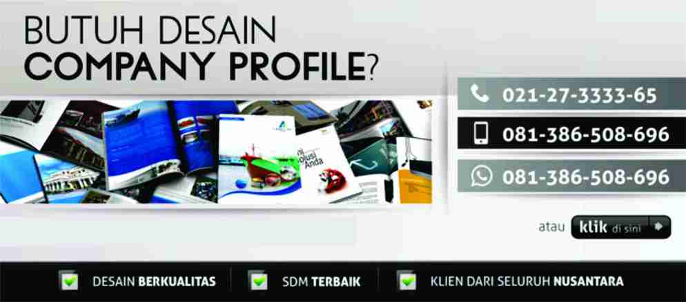 Jasa desain company profile laris desain pesan desain company profile